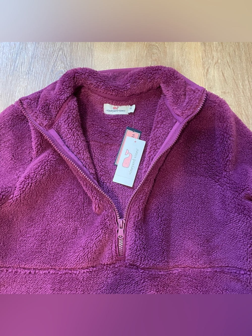 New women’s vineyard vines 1/2 zip - Picture 3 of 6